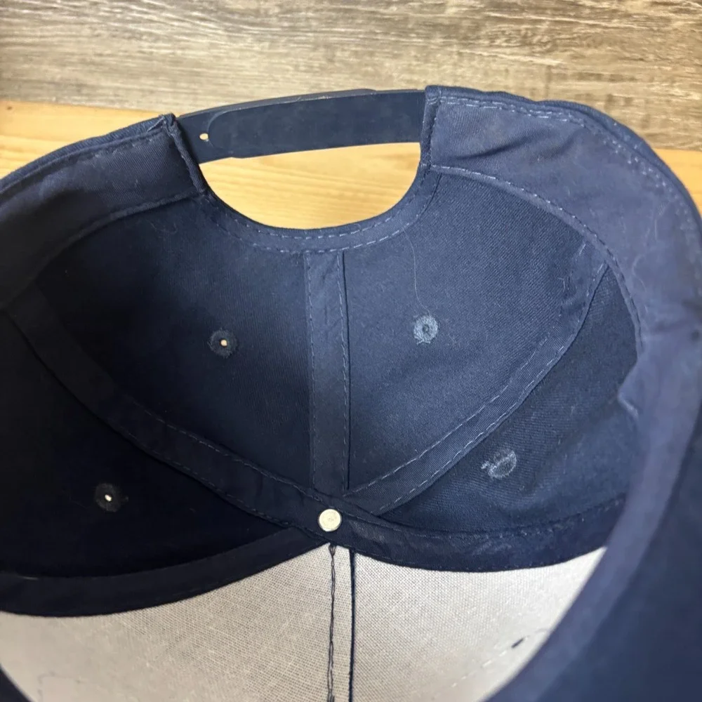 USS Iowa Hat Cap Snap Back Blue Navy BB 61 Adjustable